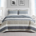 Ridgeport Cotton Reversible Quilt Set