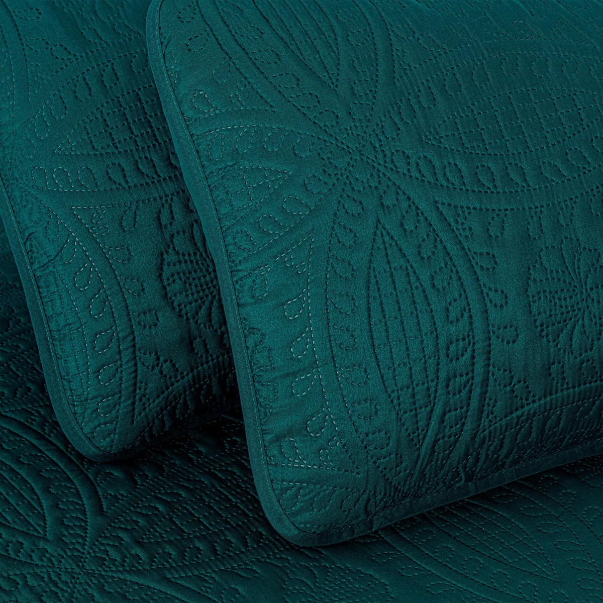 Austin Microfiber Reversible 3-Piece Coverlet / Bedspread Set