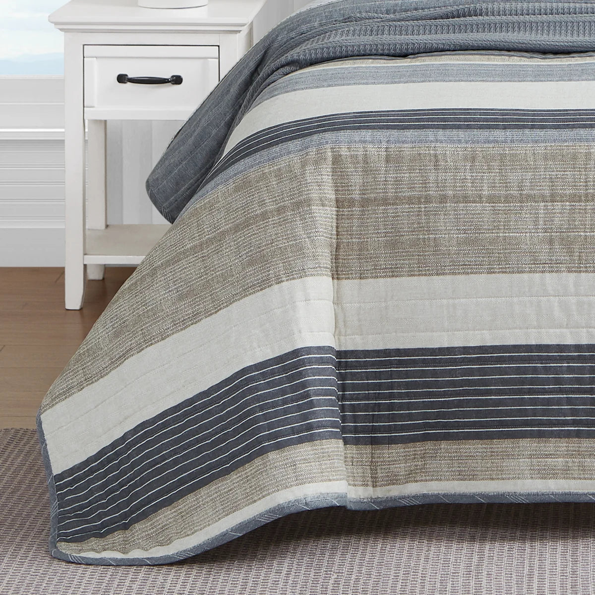 Ridgeport Cotton Reversible Quilt Set